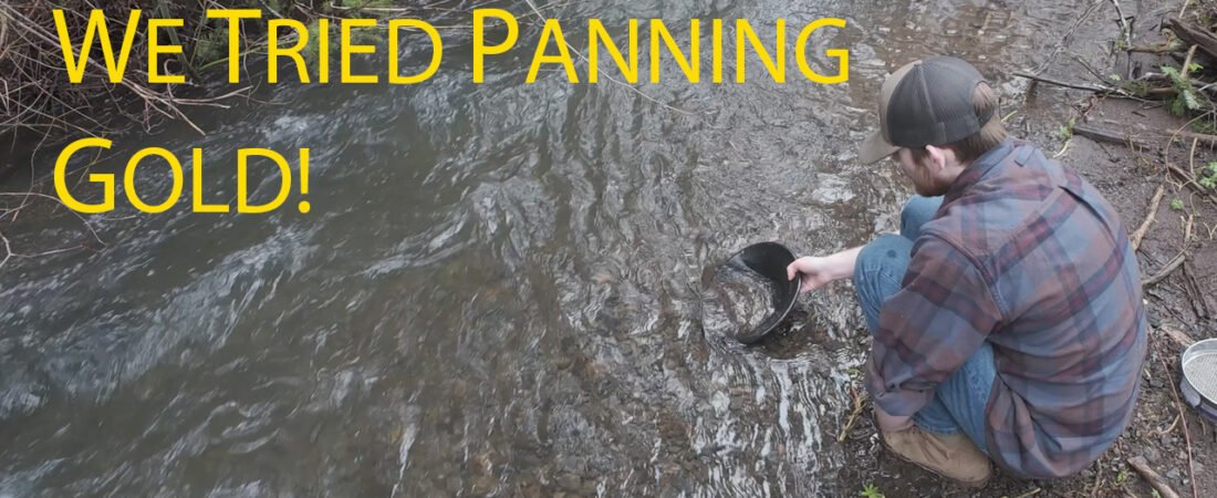 Gold Panning Adventure in the Woods!