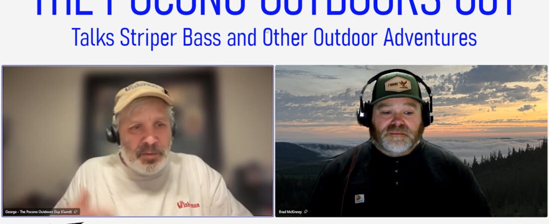 🎣 Striper Bass & Outdoor Adventures with George the Pocono Outdoors Guy | The Road Hunter Podcast